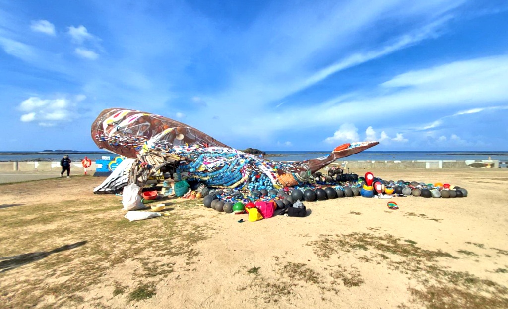 海廢地景藝術節開幕 攜手保護海洋資源