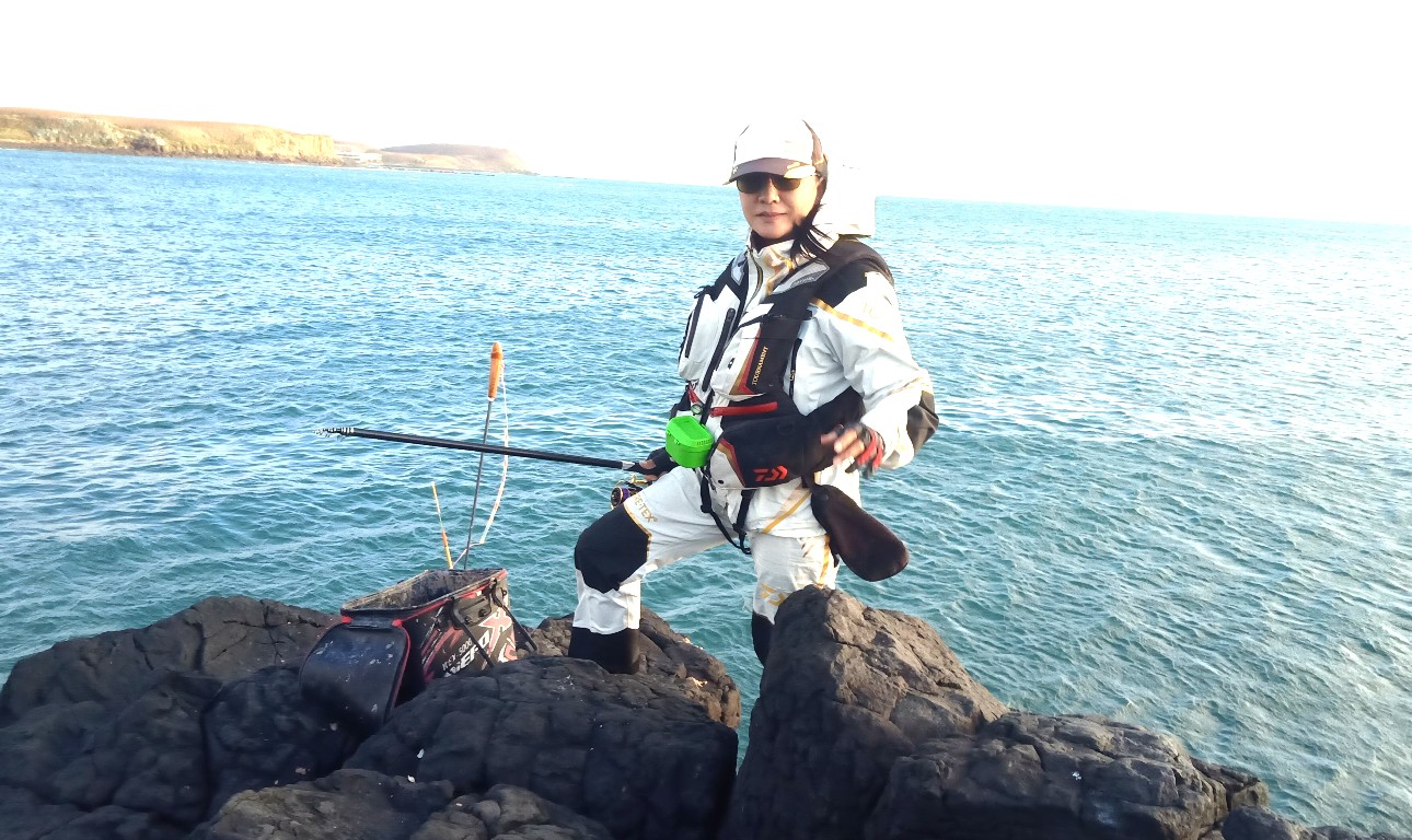 旅日 磯釣女神 華苔珊澎湖釣場試水溫期盼青年學子成為磯釣界明日之星 澎湖時報penghutimes 澎湖忠實新聞網